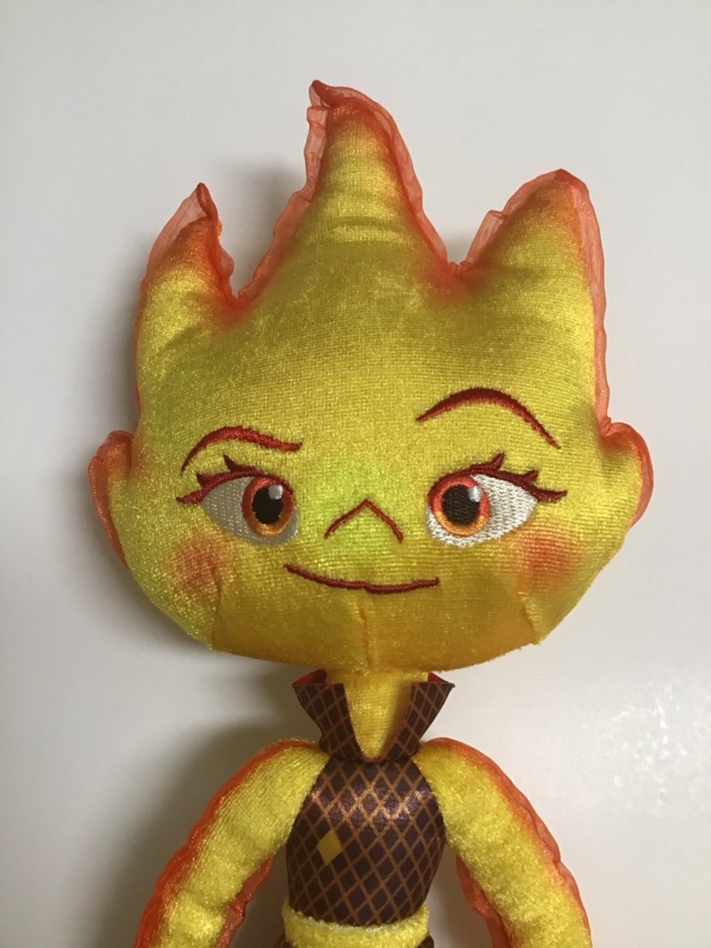 Disney Pixar Elemental Ember Lumen Plush 14" Doll Toy Figure RARE Fire Flames - Picture 2 of 8